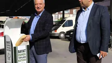 Saruhanlı'da bayat ekmekler çöpe gitmeyecek