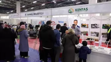 ÇERKEZKÖY ENDÜSTRİYEL FUARI'NA YOĞUN İLGİ