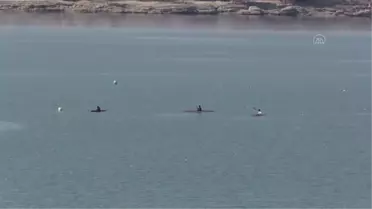 Cumhuriyet Bayramı kapsamında Durgun Su Kano Yarışları yapıldı