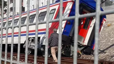 Kocaeli'de 2 boş vagon raydan çıktı - Yeniden