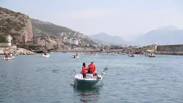 Alanya'da balıkçılık turnuvası başladı