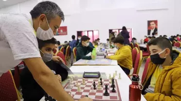 Kaman'da satranç turnuvası düzenlendi