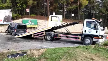 Çatalca'daki trafik kazasında 3 kişi yaralandı