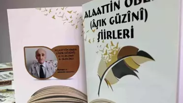 'Alaattin Oben (Aşık Güzini) Şiirleri Kitabı basıldı