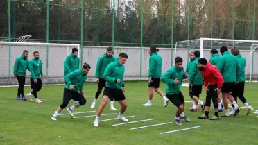Sivas Belediyespor'da Ankaraspor maçı hazırlıkları başladı