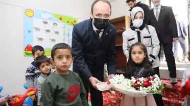 Başkale Kaymakamı Solak Kur'an kursunu ziyaret etti