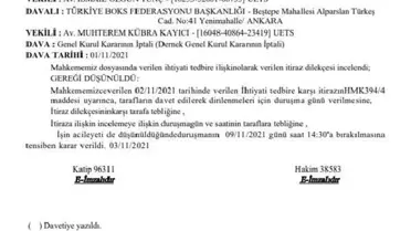 Türkiye Boks Federasyonu Genel Kurulu