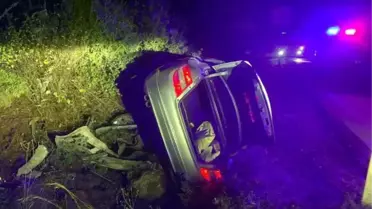 Otomobille hafif ticari araç çarpıştı: 1 ölü, 3 yaralı
