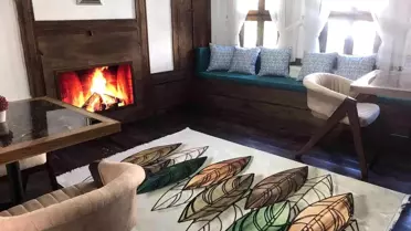 Kütahya'daki tarihi konakta hanımlara özel kafe