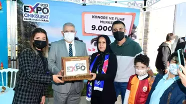 Başkan Mahçiçek: '2 milyona yakın ziyaretçi bekliyoruz'