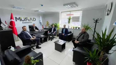 Başkan Mescier'den MÜSİAD'a ziyaret