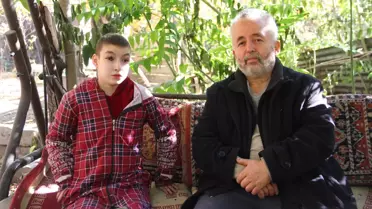 13 yaşındaki Azra, babasının desteğiyle kanseri yendi
