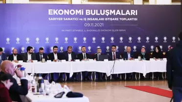 Hazine ve Maliye Bakan Yardımcısı Nebati, Sarıyer'deki iş insanlarıyla buluştu Açıklaması