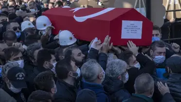 Balıkesir'de şehit olan polis memuru Güngör, Erzurum'da son yolculuğuna uğurlandı