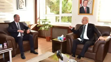 Başkan Ergün'den Yunusemre Kaymakamı Kantay'a Ziyaret