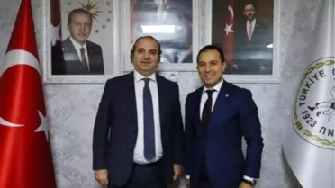 MHP Spor Komisyonu Başkanı Özbay'dan Güreş Federasyonu Başkanı Eroğlu'na ziyaret