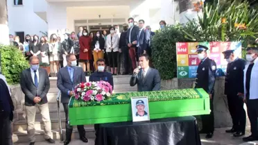 Son dakika haber: Trafik kazasında ölen belediye personeli için tören düzenlendi