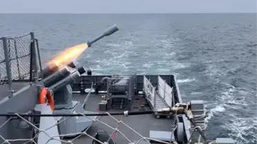MSB: Atışlı deniz kabul test faaliyetleri başarıyla icra edildi