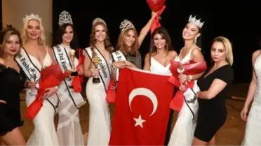 Elif Yılmaz Dubai'den taçla döndü