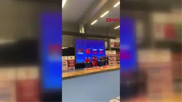 SPOR Avrupa 21 Yaş Altı Masa Tenisi Şampiyonası'nda millilerden altın madalya