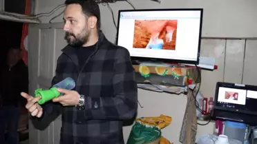Üreticilere sütün hijyeni ve kalitesi eğitimi verildi