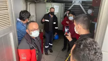 Kocaeli İtfaiyesi'ne asansörlerden kurtarmaya hazırlık eğitimi