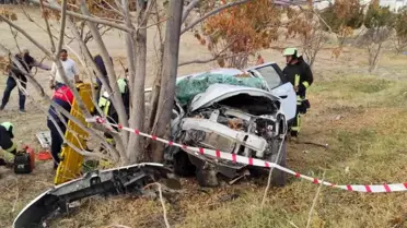 Köpeğe çarpmamak için kaza yapan otomobildeki kadın hayatını kaybetti