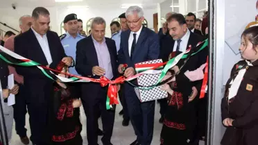 Filistin'de Çorum kültür merkezi açıldı