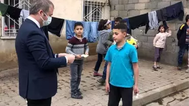 Kaymakam Yelek'ten gazi ailesine taziye ziyareti