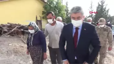 ORMAN YANGININDA ZARAR GÖREN EVLER YENİLENDİ