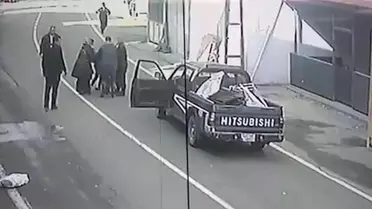 Rize'de 11 yaşındaki kız çocuğuna kamyonet böyle çarptı