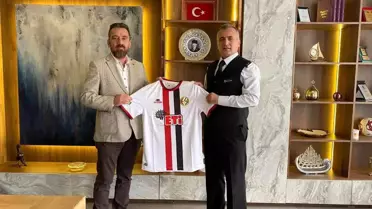 İl Jandarma Komutanı Atasoy'dan Eskişehirspor'a ziyaret