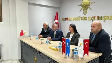 İl Başkanı Yıldırım, Bozüyük ilçe teşkilatıyla bir araya geldi