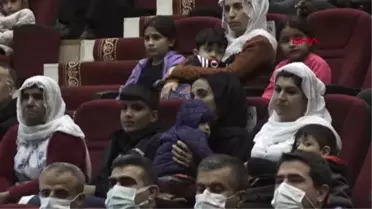 ŞIRNAK'TA YÜKÜMLÜ AİLELERİNE GİYİM YARDIMI