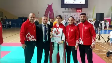 Yıldırımlı sporcu Avrupa üçüncüsü