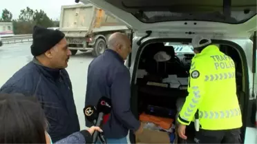 ARNAVUTKÖY'DE 2021'DE HAFRİYAT KAMYONLARINA DENETİMLER 290 BİN LİRA CEZA YAZILDI