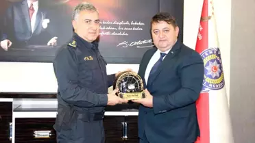 Son dakika haber... GMİS'ten Emniyet Müdürü Aktaş'a ve Kozlu Müessese Müdürlüğü'ne ziyaret