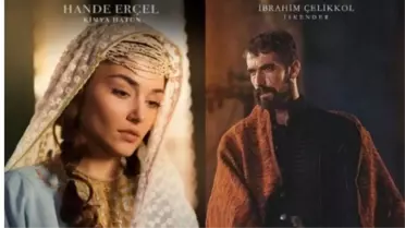Mevlana filminde tanıdık yüzler: Hande Erçel, İbrahim Çelikkol, Boran Kuzum