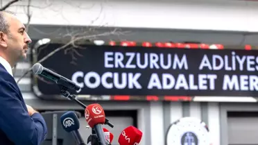 Son dakika haberi | Adalet Bakanı Gül, Türkiye'nin ilk Çocuk Adalet Merkezi'nin açılışına katıldı