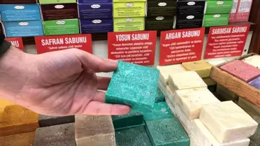 Cilde iyi gelen yosun sabunu yoğun talep görüyor
