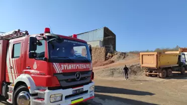 Şile'de taş kırma makinesinin içine düşen işçi hayatını kaybetti