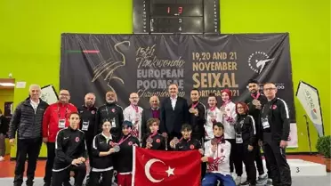 Türkiye, Avrupa Tekvando Poomsae Şampiyonası'nda üçüncü oldu