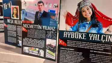 Balıkesir'de şehit öğretmenler adına sergi