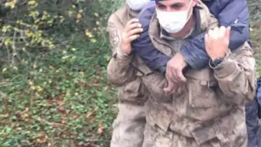 Bursa'da ormanlık alanda kaybolan yaşlı adam 14 saat sonra bulundu
