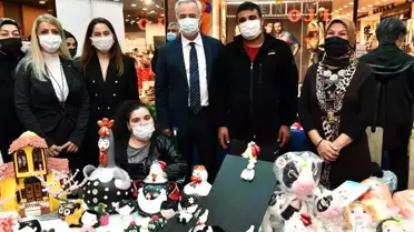 Isparta'da kadınlar el işi ürünleri sergisi açtı
