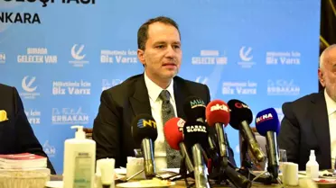 Son dakika haber: Yeniden Refah Partisi Lideri Erbakan: 'İnşallah seçimlerde bir büyük sürpriz daha yapacağız'