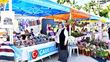 Kadın üreticiler, Özgecan Aslan Barış Meydanında buluştu