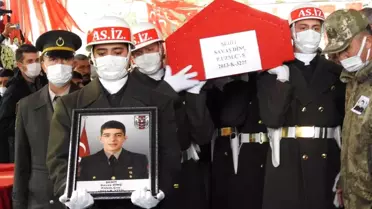 Şehit Uzman Çavuş Dinç son yolculuğuna uğurlandı