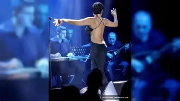 Hülya Avşar sırt dekolteli kıyafetiyle resmen meydan okudu