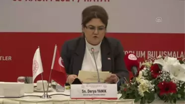 Aile ve Sosyal Hizmetler Bakanı Yanık, 'Sivil Toplum Buluşmaları'nda konuştu